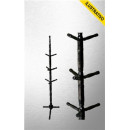 Cabideiro Madeira Pe Preto Jr/eduardo