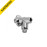 Valvula Metal 1/2 Desviadora Para Chuveiro 191201 Blukit