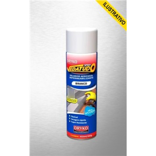 Impermeabilizante Multiuso Spray 400ml Branco Veda Tudo