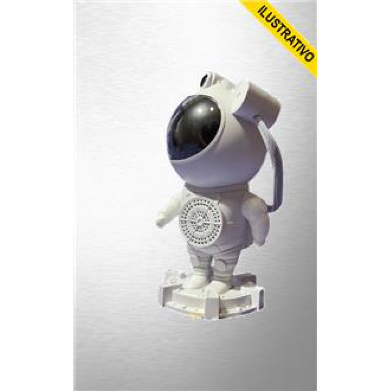 Luminaria Astronauta Branca Pjt003 Bluetooth Asus