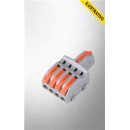 Conector Derivador 1x3 1,5mm A  4mm 250v 32a 73765 Interneed