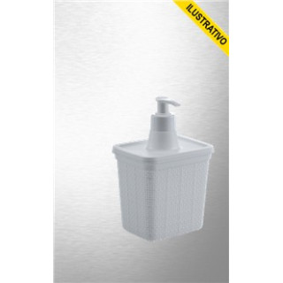 Porta Sabonete Liquido Branco 3392 Jaguar