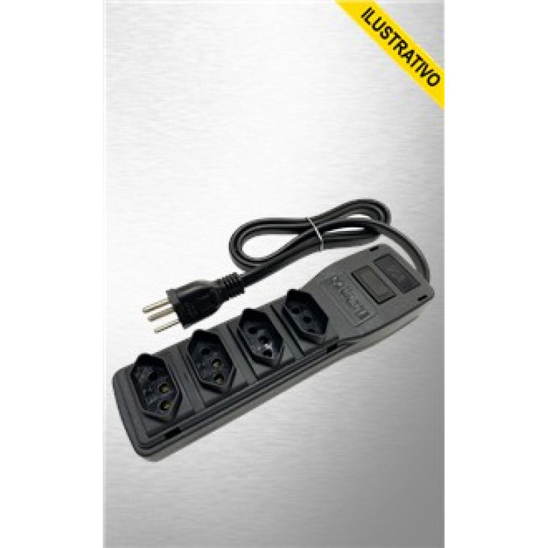 Filtro Linha 04 Tomadas 20a 434 Pw Filtro Linha 04 Tomadas 20a 434 Pw