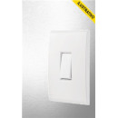 Interruptor C/placa 4x2 1 Secao 10a Branco Liz 57170001 Tramontina