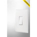 Interruptor C/placa 4x2 1 Secao 10a Branco Liz 57170001 Tramontina