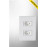 Tomada C/placa 4x2 2 Secoes Separadas 20a 3p Branca Liz 57170066 Tramontina